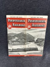 Vintage Pennsylvania Lines Railroad PRR Public Timetable December 2, 1951 VGUC - £8.78 GBP