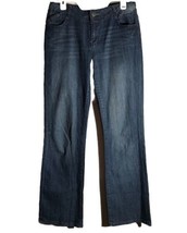 OOH LA LA Women’s Denim Blue Jeans  Size10 Stretch Mid Rise Boogie Bootcut - $6.19