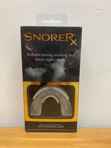 SnoreRX Mouth Gaurd + Storage Case + Fitting Handle for Reduced Snoring - $37.64
