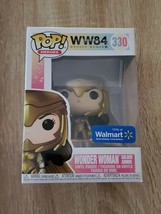 Funko Pop! Wonder Woman Golden Armor #330 (Walmart Exclusive) - £5.45 GBP