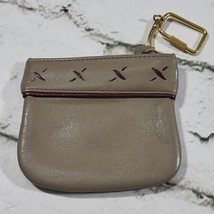 Vintage Gallery Originals Leather Coin Purse Keyring  - £11.15 GBP