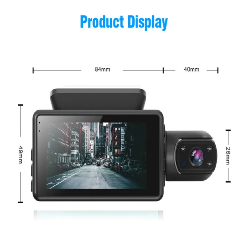 FHD Car DVR Camera New Dash Cam Dual Record Mini Video Recorder Dash Cam 1080P - £31.12 GBP+
