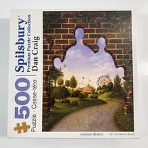 NEW Spilsbury Dan Craig CARNIVAL MYSTERY 500 Piece Jigsaw Puzzle - $19.34