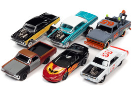 &quot;Street Freaks&quot; 2021 Set A of 6 Cars Release 4 1/64 Diecast Model Cars by Joh... - £54.46 GBP
