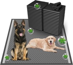 42 Count Boscute Odor Control Charcoal Puppy Pads Cats Dogs Rabbits 36x36 - £31.54 GBP