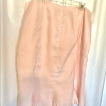 Lauren Ralph Lauren Size 18 Lined Linen Flared Skirt Hidden Side Zipper Pastel - £17.53 GBP