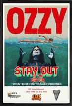 Ozzy Osbourne forever 20x30 Framed RIP poster HAND SIGNED BY THE ARTIST.... - $4,327.02 MXN