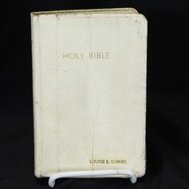 Holy Bible KJV Red Letter Pocket Size 1970 Thomas Nelson  Louise E Girard - $11.75