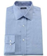 Mens Dress Shirt Tall Croft &amp; Barrow Blue Long Sleeve Button Up NEW $70-... - £22.21 GBP