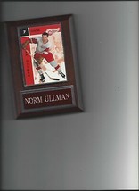 NORM ULLMAN PLAQUE DETROIT RED WINGS HOCKEY NHL   C - $0.01