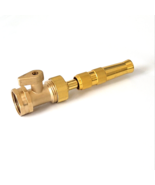 3/4&quot; Garden Water Hose Nozzle Shutoff Valve Brass Heavy Duty 3/4&quot; GHT Co... - $259.64 MXN