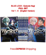 Blue Lock Episode Nagi English Version Volume 1-6 Manga Comic Muneyuki K... - $2,359.94 MXN