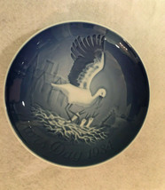 Vtg Bing & Grondahl B&G Mother's Day Mars Dag 1984 Birds Collectible Decor Plate - $22.49