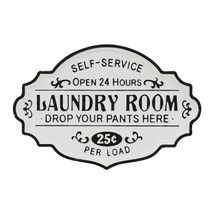 Cheungs Decorative Dafina Rustic Laundry Sign - $54.39