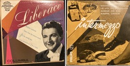 Lot-2 7&quot; EP Intermezzo Paul Durand VG, Liberace by Candlelight VG+ PET R... - £3.57 GBP