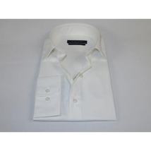 Men's Dress Shirt ENZO PARK Turkey Soft Cotton Wrinkle Resistant Enzo4 Ivory image 3