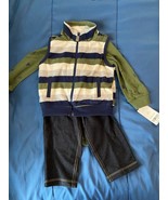 Carter&#39;s Baby Boy&#39;s 3 Piece 12 Month Polyester Outfit *NEW* rrr1 - $30.07 CAD
