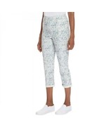 Mario Serrani Women&#39;s Comfort Stretch Cuff Capri Pants - Light Blue - Si... - $13.85