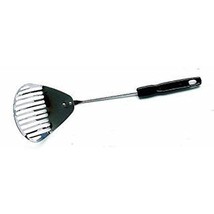 Cat Litter Box Scoop With Handle Easy Fast Kitty Clean Up Chrome Kitty Scooper - £8.90 GBP