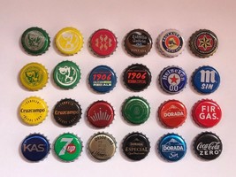 Badges de bière : Cruzcampo/ Tropical/Heineken/Estrella Galicia - $1.09+