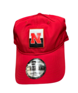 New NWT Nebraska Cornhuskers New Era 9Twenty Contrast Logo Adjustable Hat - £18.11 GBP