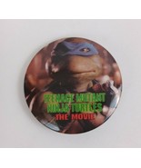 1991 Teenage Mutant Ninja Turtles The Movie Leonardo 2&quot; Pin Button - $5.40 CAD