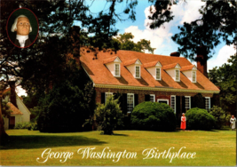 George Washington Birthplace National Monument Vintage Postcard  VA (CC) - £3.82 GBP