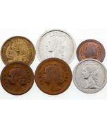 Lot of 6 Cameroon and Cape Verde 1926 - 1948 Coins VF to BU Condition - $87.99 CAD
