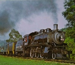 Railroad Postcard Canadian Pacific 973 Locomotive Steam Train Audio Visual RP424 - £13.43 GBP