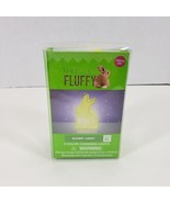 Happy Go Fluffy Yellow Bunny Night Light  - 6 Color Changing Lights NIB - £4.63 GBP