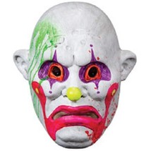 Gang Tex 26942 Neon Glow in the Dark Clown Cosplay Full Mask Latex Adult... - $57.42
