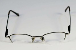 Fossil Leah Cepillo Metal Plateado Gafas Monturas Diseñador Estilo Rx Anteojos - £7.11 GBP