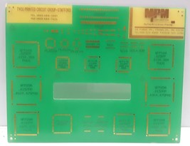 Tyco Printed Circuit Group MPM Corp. Sample Circuit Board - Gold - £15.72 GBP