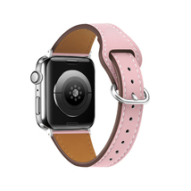 Pink Leather Apple Watch Band 42MM /44MM / 45MM  (for small wrist) - $31.99