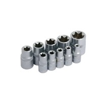 External Female TORX Bit Star E Socket Set 1/4 &amp; 3/8 Dr  - $18.00