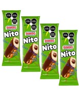 4X BIMBO NITO PANECITO DE CHOCOLATE CREAM FILLED ROLLS - 4 DE 62g c/u EN... - £11.49 GBP