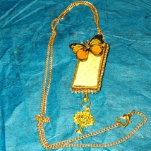 Gorgeous vintage butterfly necklace - £16.58 GBP