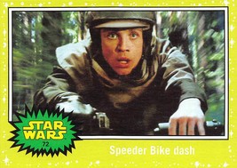2015 Topps Star Wars Journey To The Force Awakens GREEN #72 Speeder Bike Dash  - £0.70 GBP