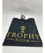 AirJordan TrophyRoom Jumpman Black/Gold ShortSleeve Mens T-Shirt 847739-... - $76.17 CAD