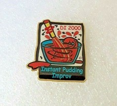 DI 2000 Destination Imagination Lapel Pin - Instant Pudding Improv - £5.41 GBP