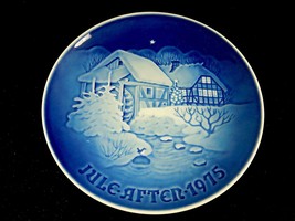 Bing &amp; Grondahl 7.25&quot; Christmas Collector Plate, &quot;Juleaften&quot; 1975, #11/3/6 - £11.71 GBP