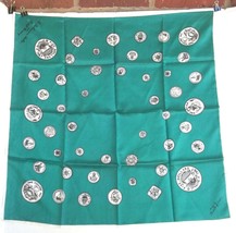 Thirkall of London Bahamian Dollar British Currency Acetate Scarf  23 Inch - $22.72