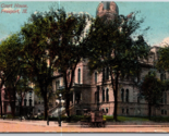 Stephenson Contea Tribunale Casa Freeport Illinois Il DB Cartolina Y8 - $3.37
