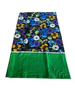 Queen Size Pillowcase Handmade Flower Garden Pretty 20” x 30” - $147.62 MXN