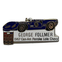 George Follmer 1967 Can-Am Penske Lola Chevy Chevrolet Racing Race Car L... - £19.53 GBP