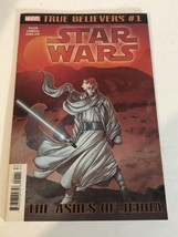 Star Wars Comic Book True Believers 1 Luke Skywalker Ashes Of Jedhi - $4.94