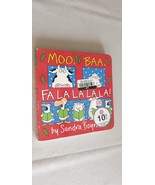 Moo Baa Fa La La La La Children&#39;s Board book Short Stories By Sandra Boy... - $8.59