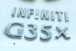 04-10 INFINITI G35X Rear Trunk Emblem Set F3158 image 9