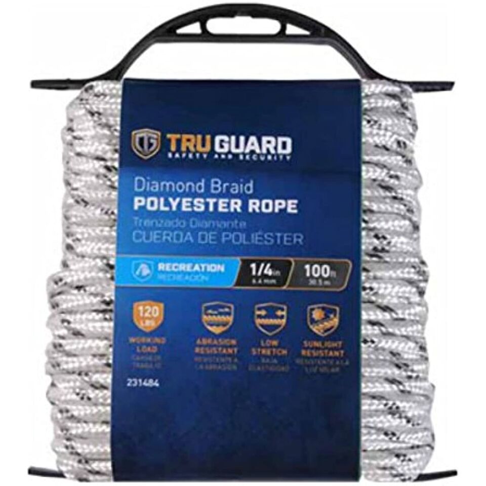 MIBRO Group (The) 642781 TG 1/4&quot; x100&#39; Poly Rope - $26.43