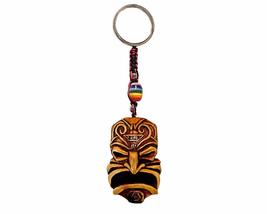Gypsy Daze Smokes Lono Polynesian Tiki Head 3D Figurine Keychain Multicolored Ma - £10.86 GBP